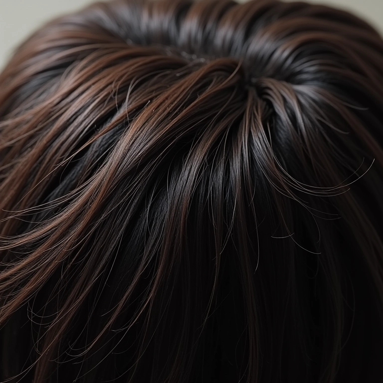 Cabelo poroso e áspero, sem brilho e difícil de pentear.