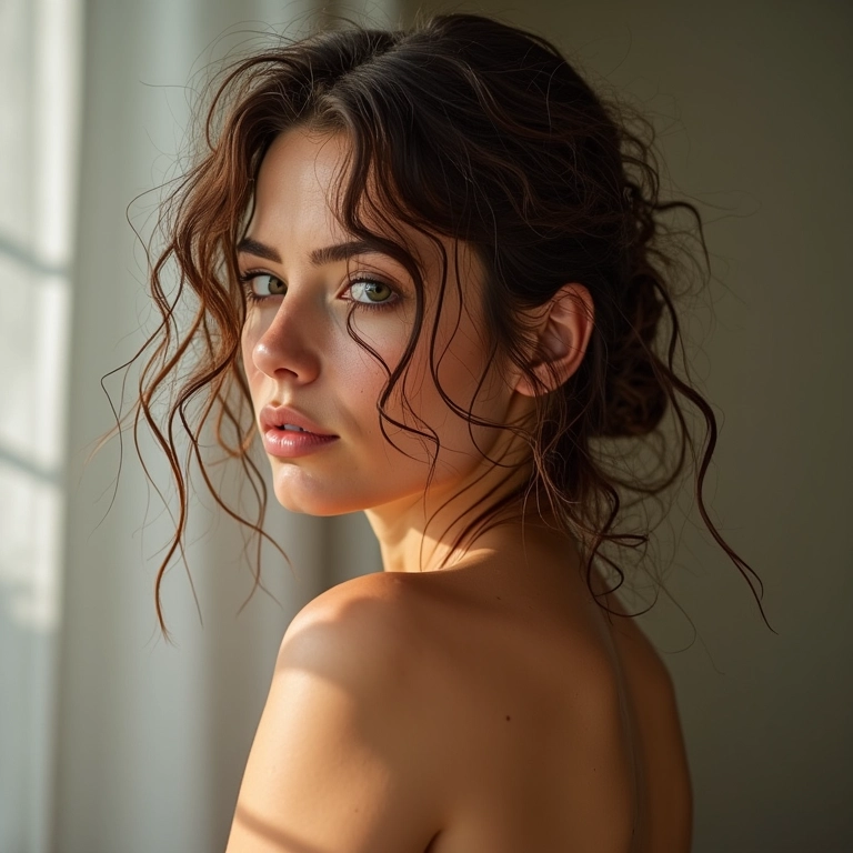 Cabelo seco sendo lavado com shampoo transparente.