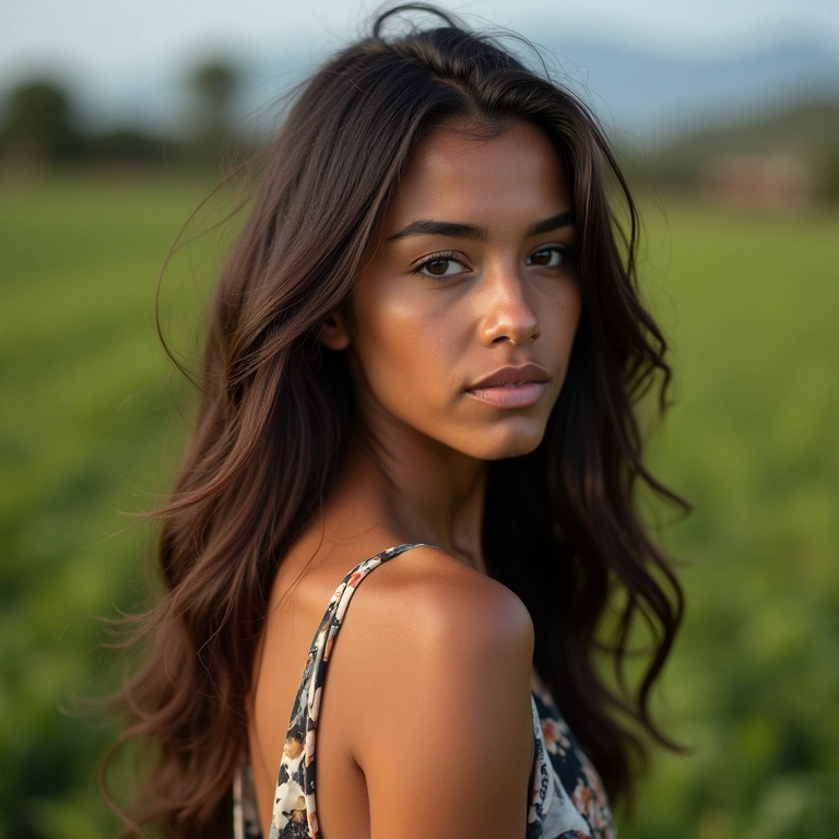 Cabelos finos e sem volume antes da reconstrução.