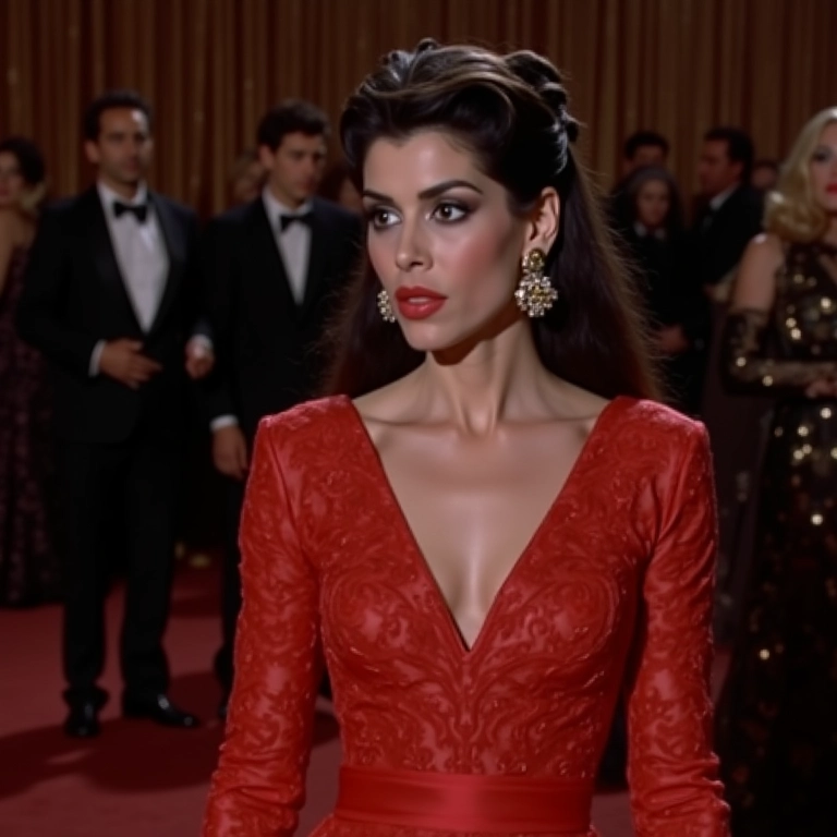 Cher no Oscar de 1986, vestindo Bob Mackie.