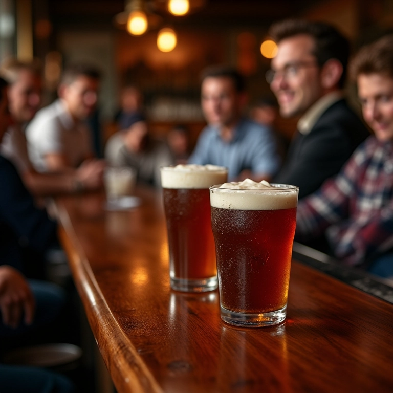 Chopp gelado servido no Bar Original, no Itaim Bibi, São Paulo.