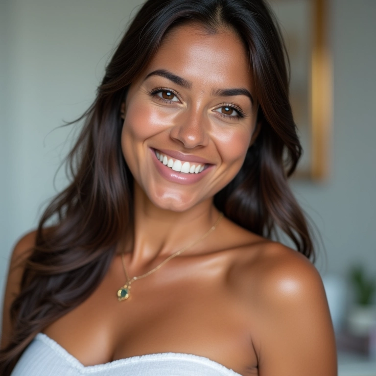 Clareamento da pele após depilação a laser na virilha.