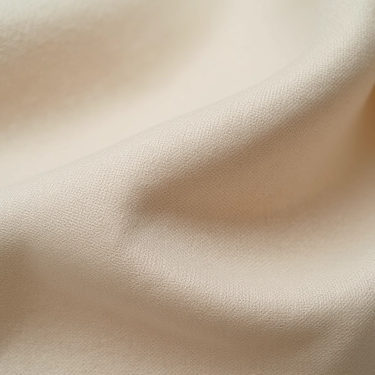 Close-up da textura de tecido de linho, fibras naturais.