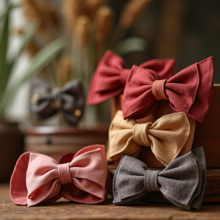 Coleção de laços boutique exibindo variedade e sucesso.