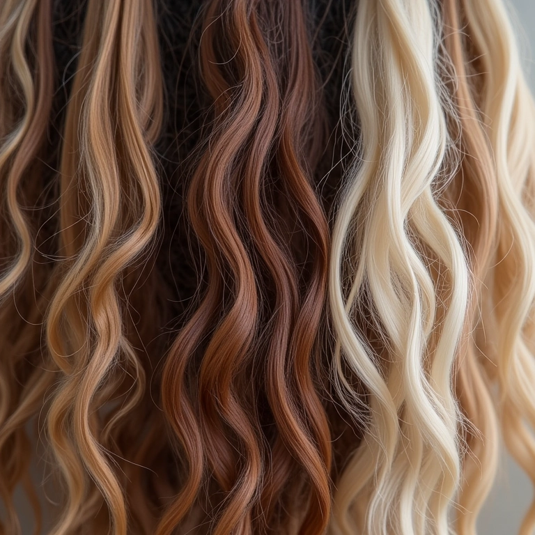 Comparativo: cabelo limpo com cowash vs cabelo com resíduos de produtos.