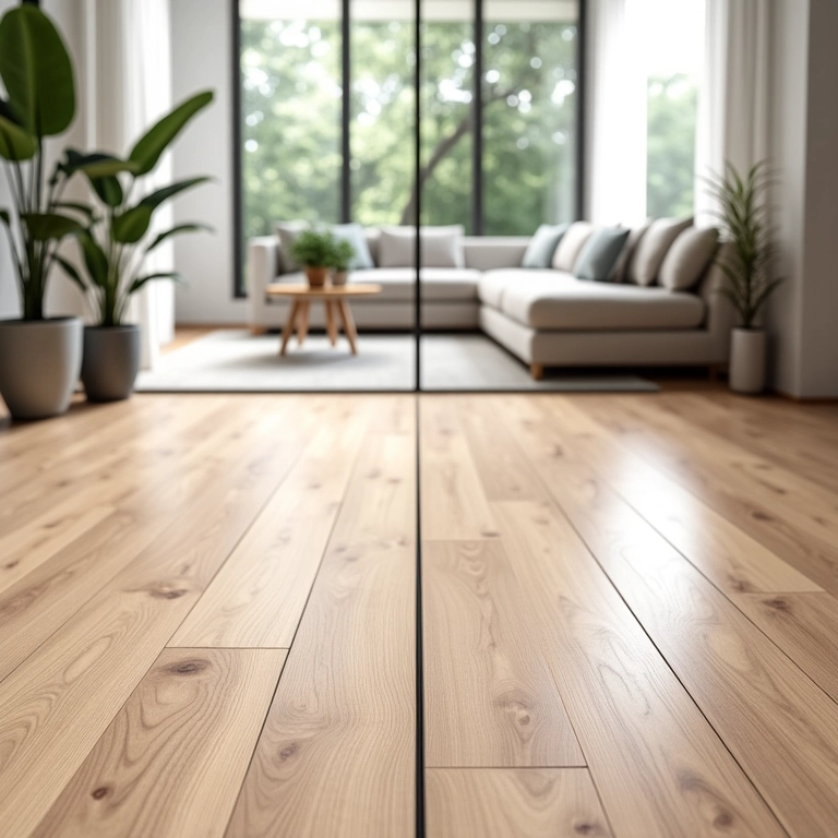 Comparativo de custo-benefício entre pisos laminados e vinílicos acessíveis.