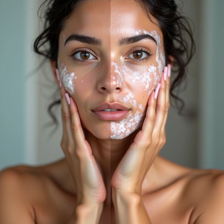 Comparativo entre esfoliação física e química para pele oleosa.