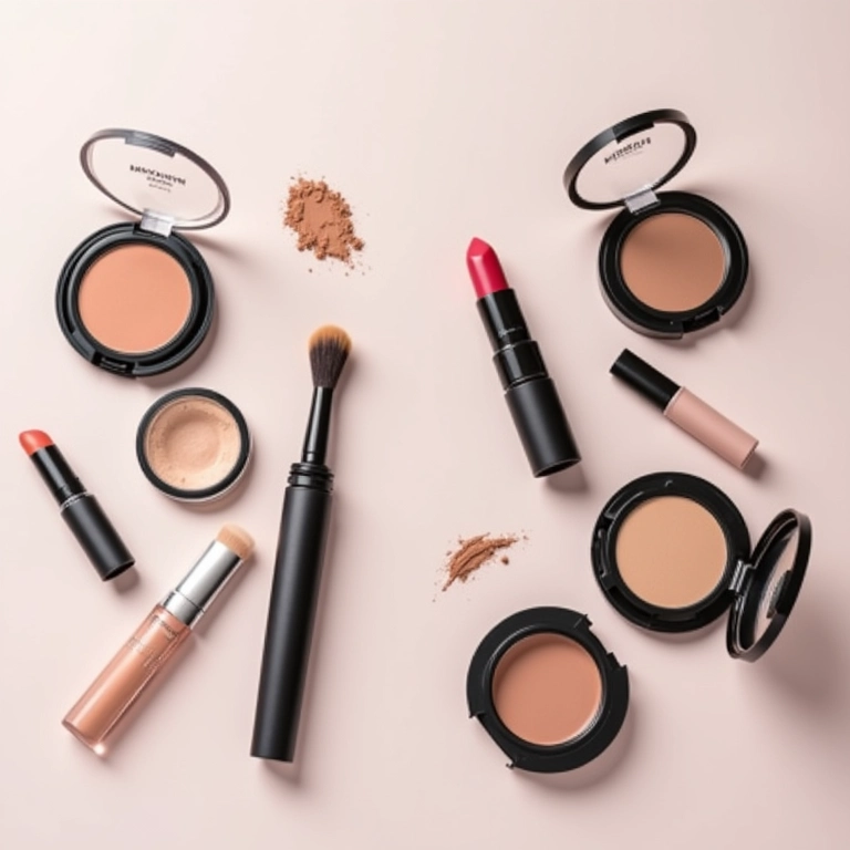 Comparativo entre maquiagem 'acordei assim' e maquiagem tradicional.