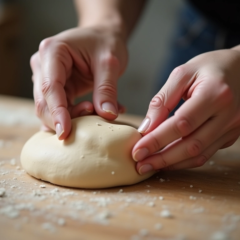 Demonstração das técnicas básicas de modelagem em biscuit.