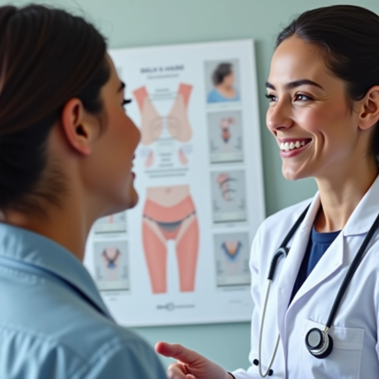 Depilação a laser na virilha e fertilidade feminina.