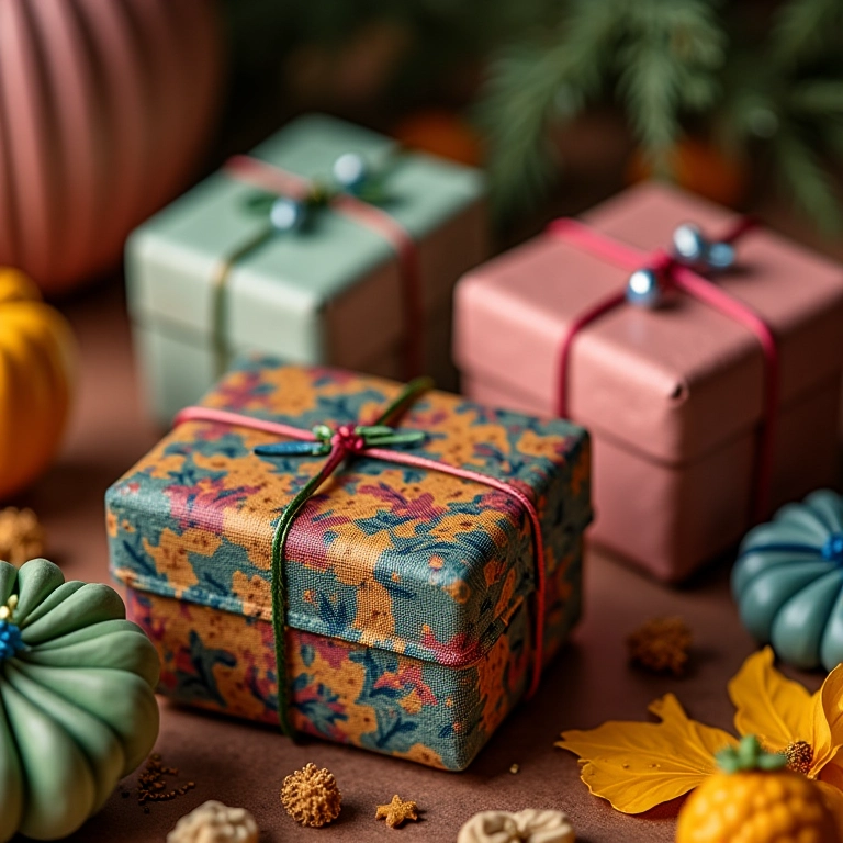 Detalhe de mimos únicos e artesanais para jornalistas com design brasileiro.