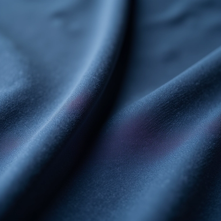 Detalhe do tecido de poliamida respirável e leve, ideal para roupas de academia confortáveis.