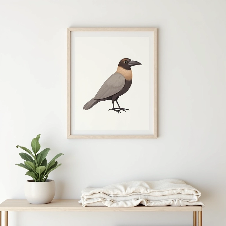 Detalhes decorativos em quarto de bebê neutro.