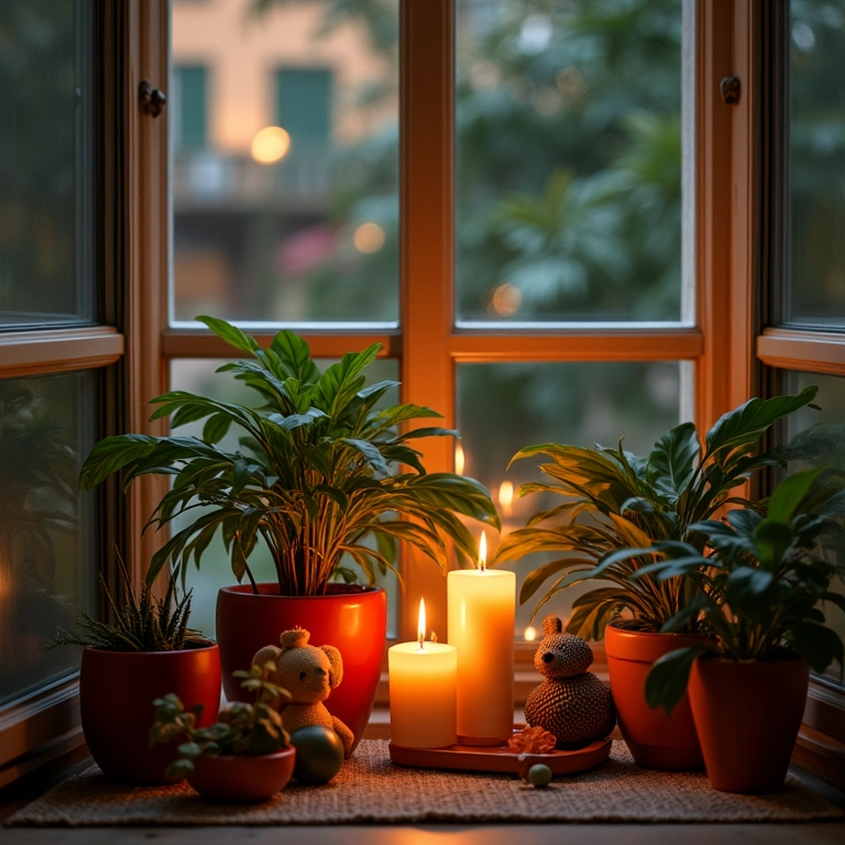 Detalhes decorativos que fazem a diferença em varanda pequena.