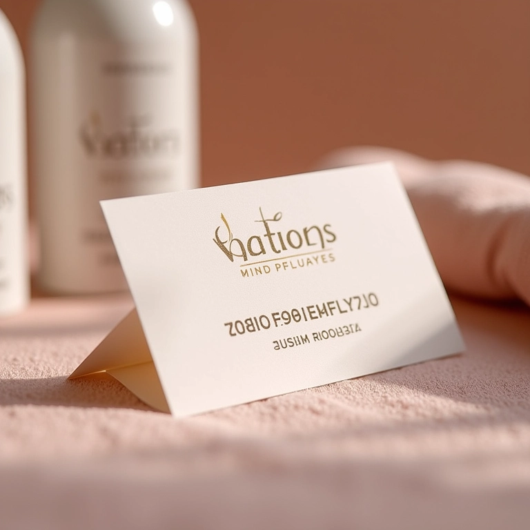 Etiqueta de preço de pacote de tratamento de radiofrequência facial em spa.