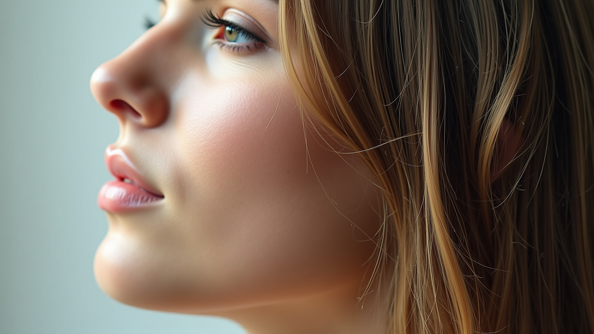 Cabelo danificado e seco com pontas duplas após química.