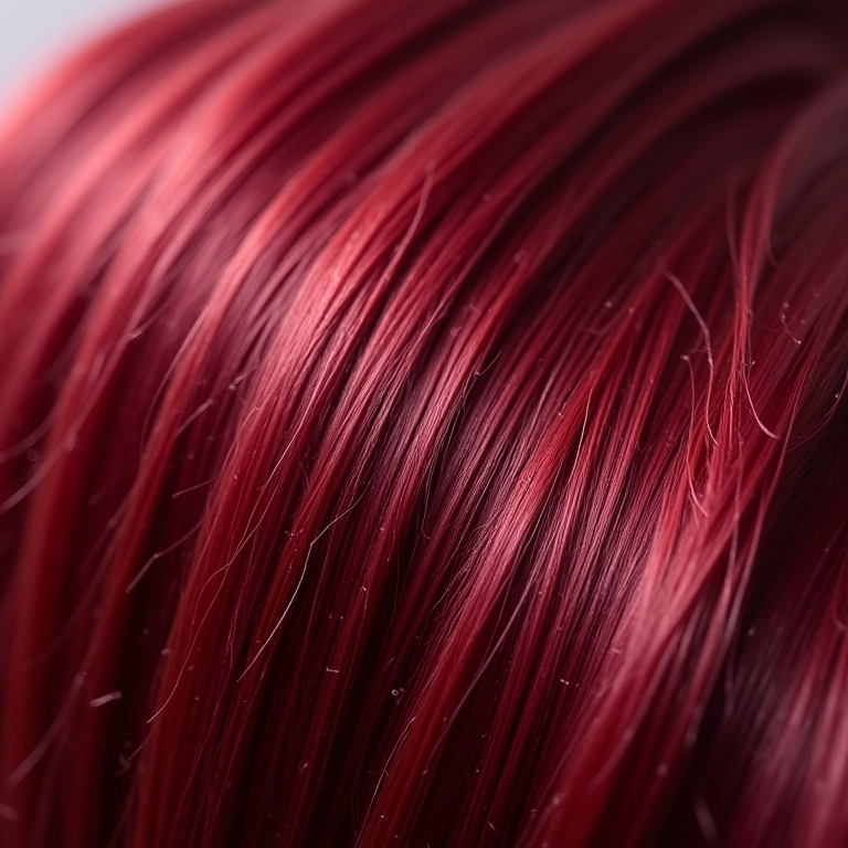 Fios de cabelo fortes e saudáveis com extrato de hibisco.