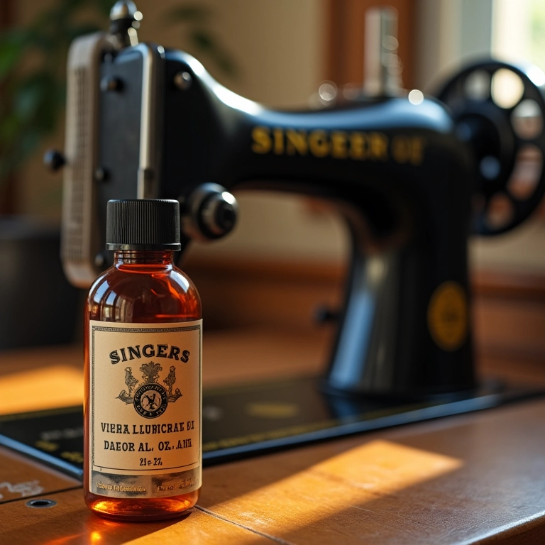 Frasco de óleo para máquina de costura Singer