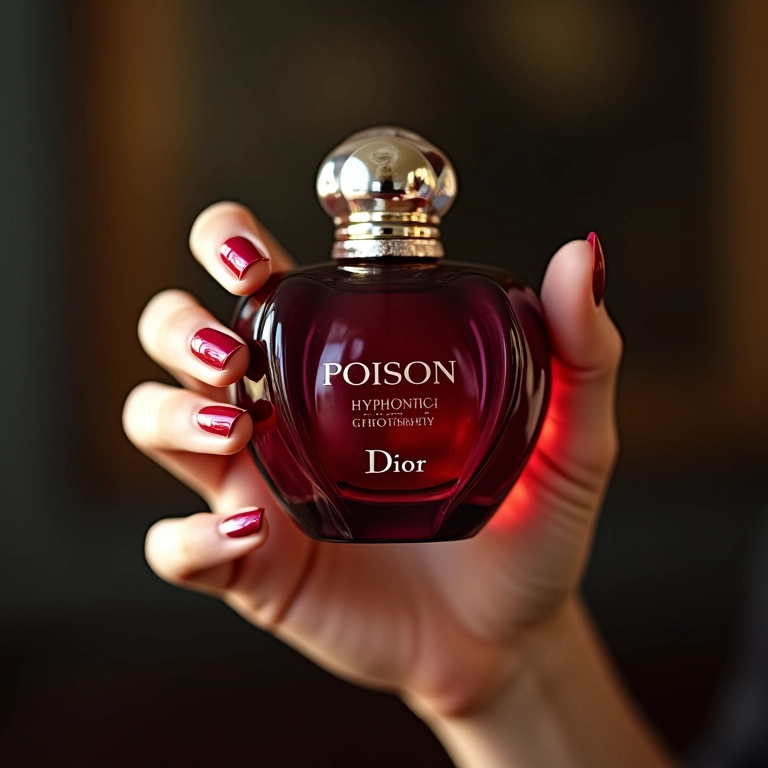 Frasco do perfume Hypnotic Poison da Dior.