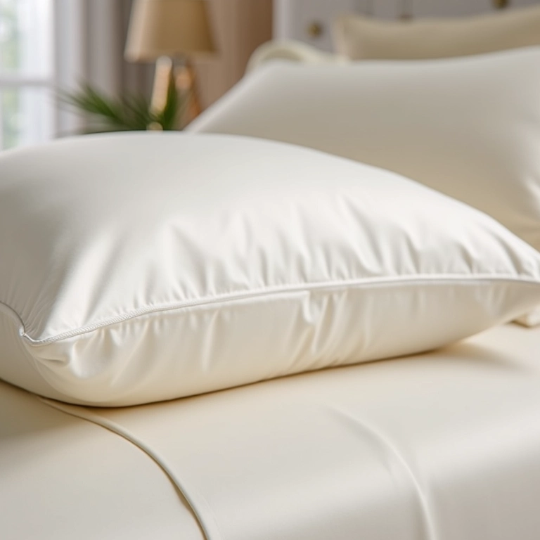 Fronha de cetim LILYSILK para um sono de beleza.