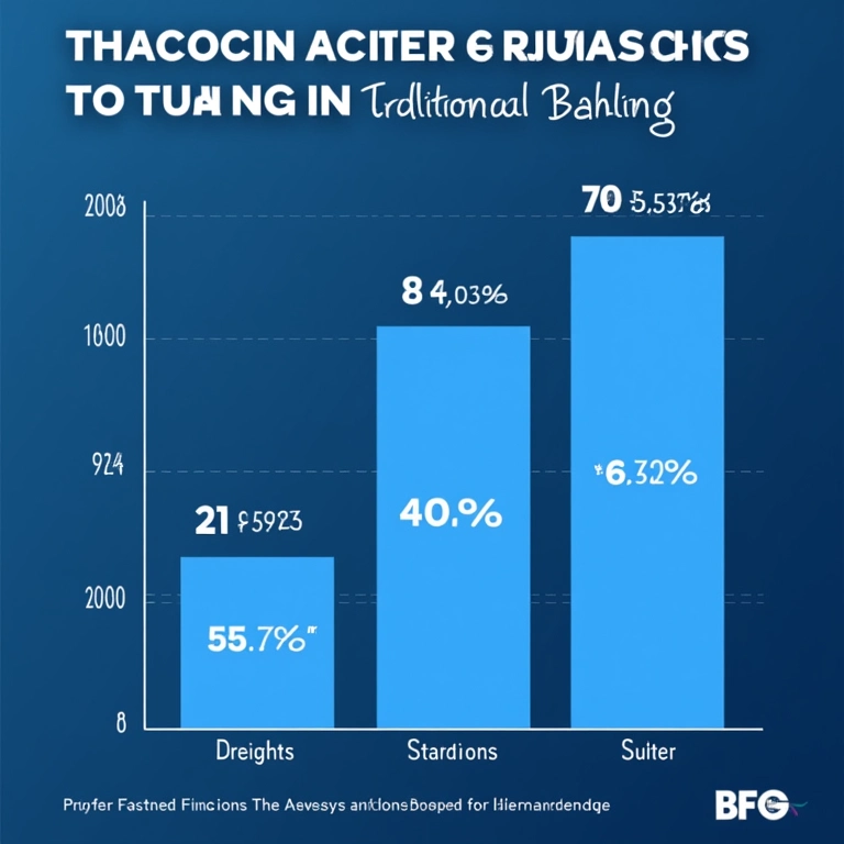 Gráfico comparando custos reduzidos de transações financeiras descentralizadas.