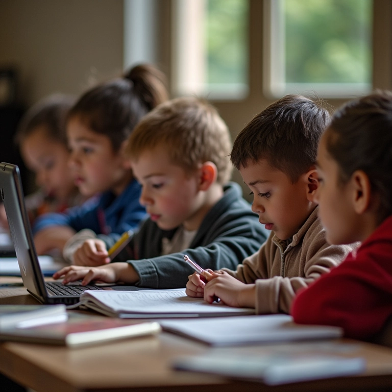 Grupo de estudo focado e disciplinado, sem distrações.
