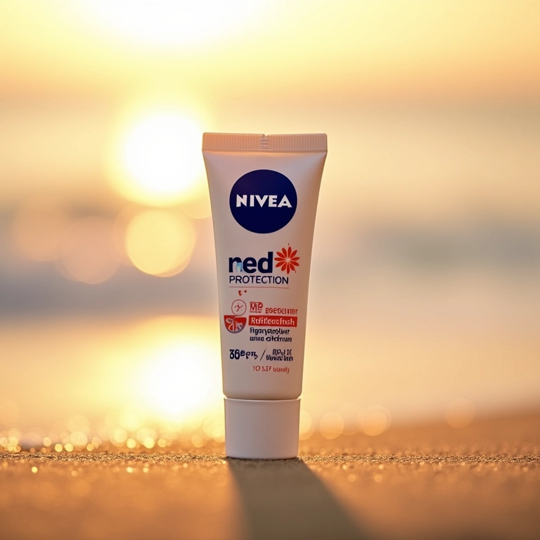 Hidratante labial Nivea Med Protection FPS 15, proteção solar e hidratação para os lábios.