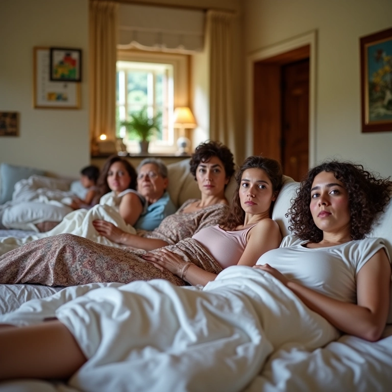 Interior aconchegante de um bed and breakfast no interior da Inglaterra.