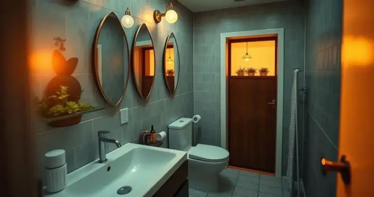 Estilo em Pouco Espaço: Lavabos Pequenos com Design Ousado