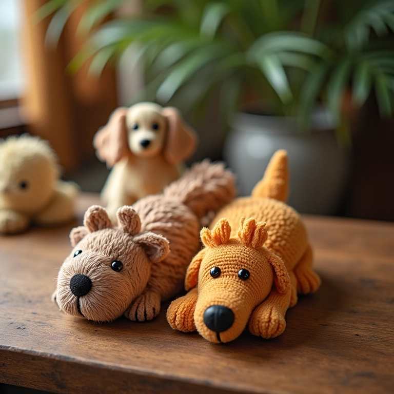 Lembrancinhas artesanais para os amigos de quatro patas.