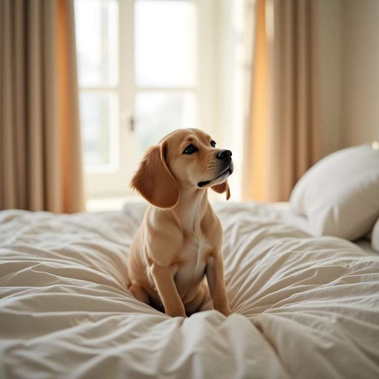 Lírio-da-Paz em quarto sereno com luz suave.