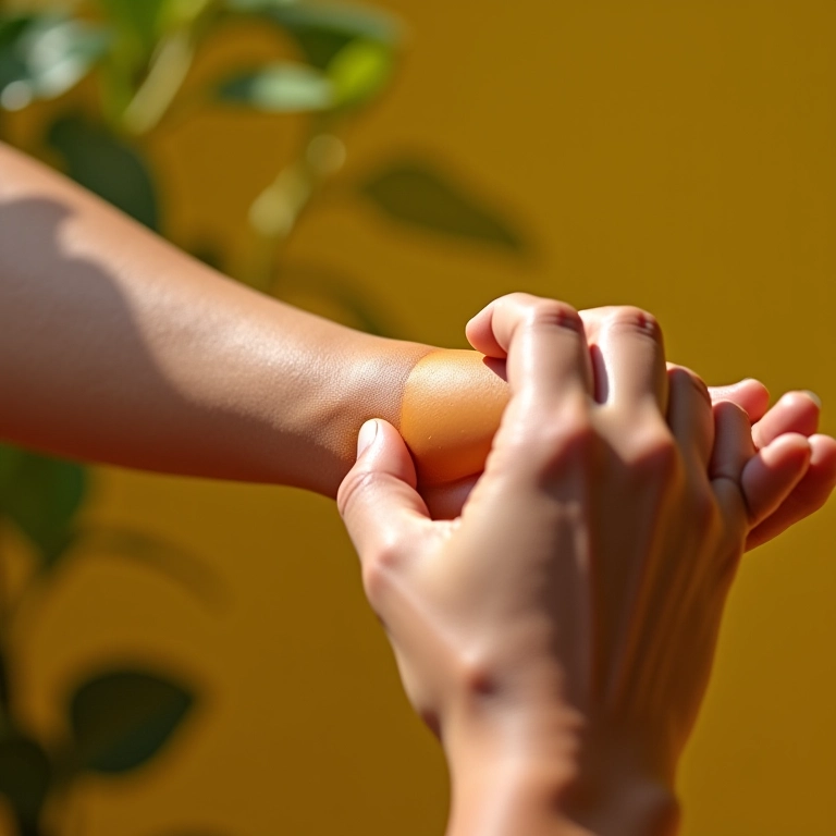 Luva aplicadora de autobronzeador para um bronzeado impecável.