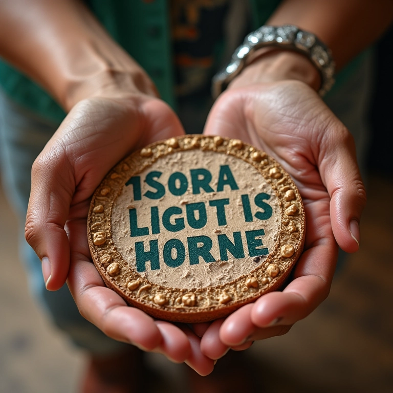 Mãos criando quadros motivacionais artesanais.