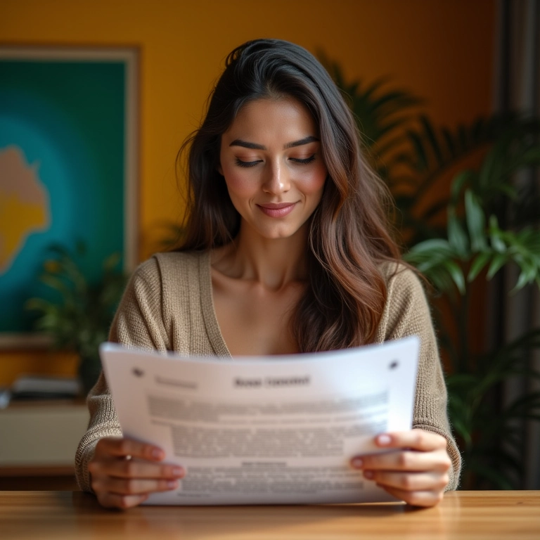 Mulher lendo o Código de Defesa do Consumidor online.