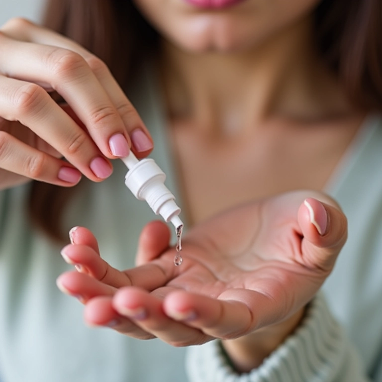 Mulher removendo esmalte com removedor excessivamente, danificando as unhas.