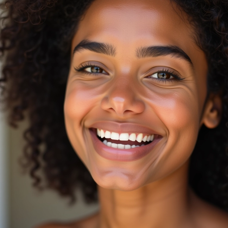 Mulheres diversas sorrindo com design de sobrancelhas impecável, beleza brasileira.