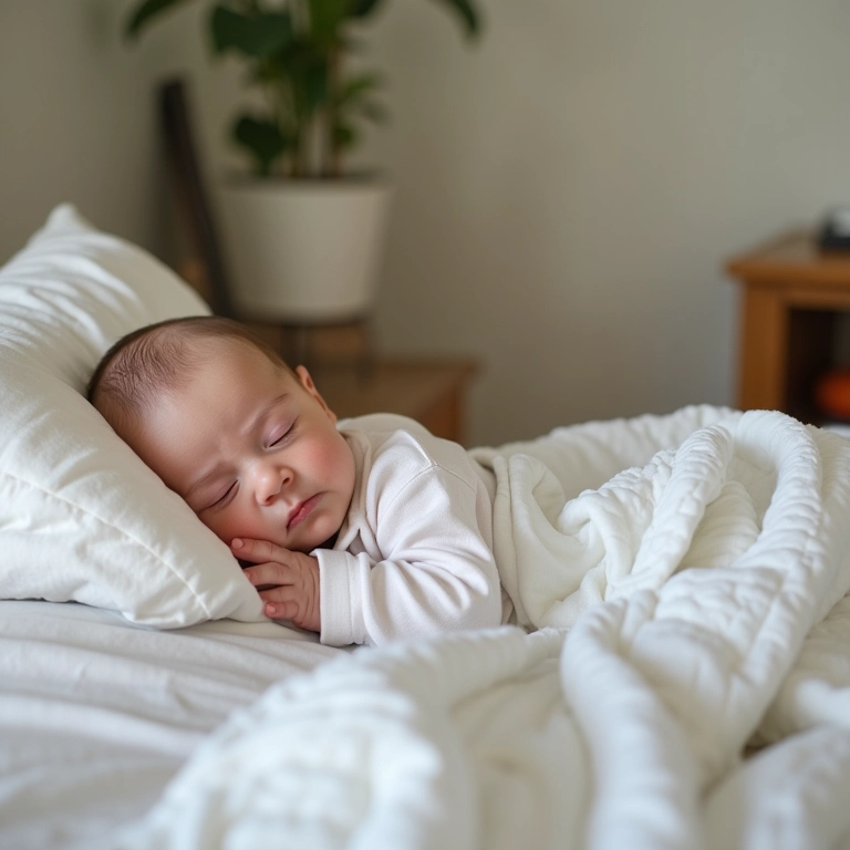 Nova mãe repousando após cesárea, priorizando o descanso para recuperação.