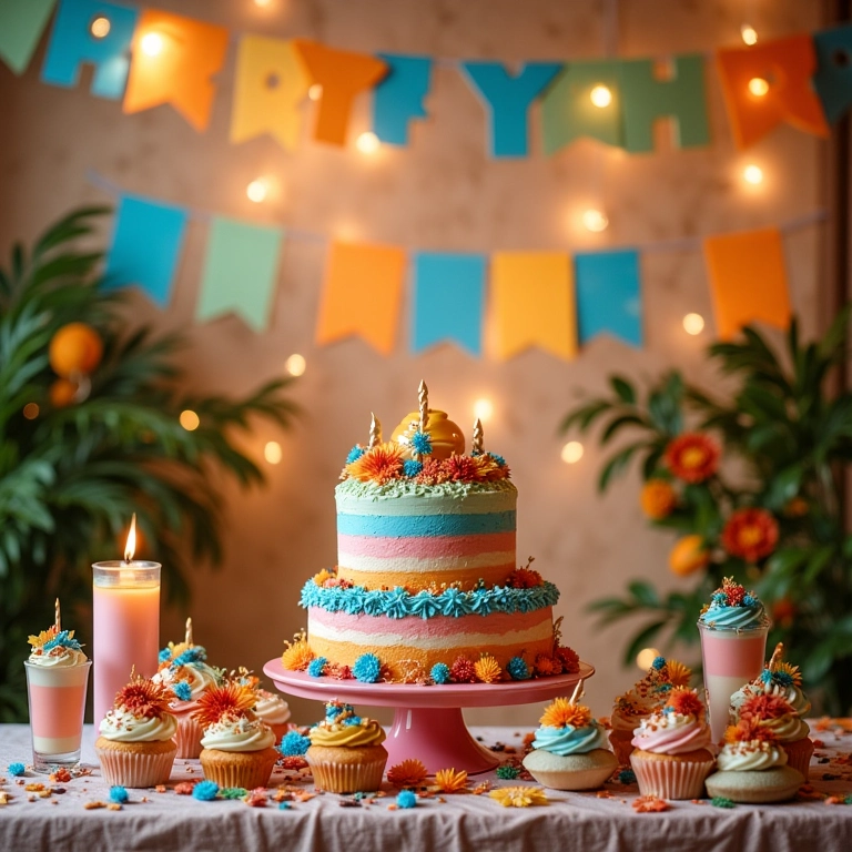 Opções de decoração econômica para festa infantil, alternativas criativas e acessíveis.