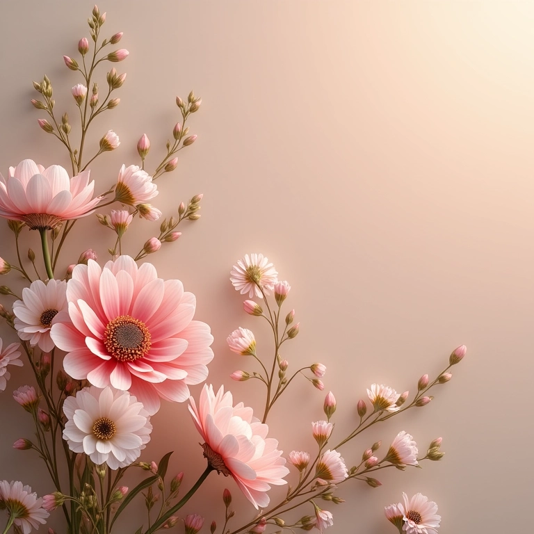 Paleta de cores para casamento rústico com tons pastéis e texturas naturais.