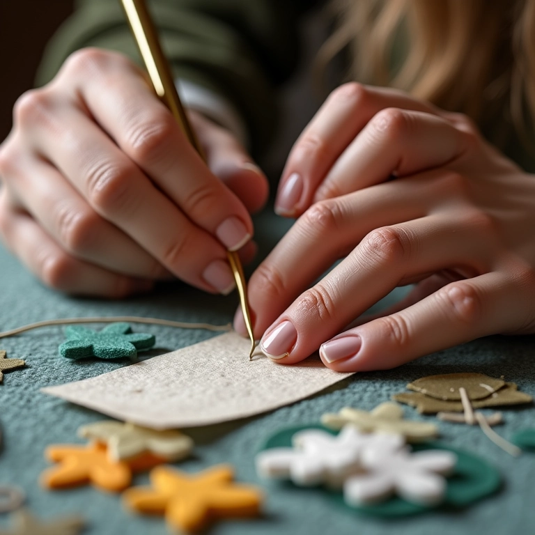 Passo a passo: confecção de mini diploma em feltro.