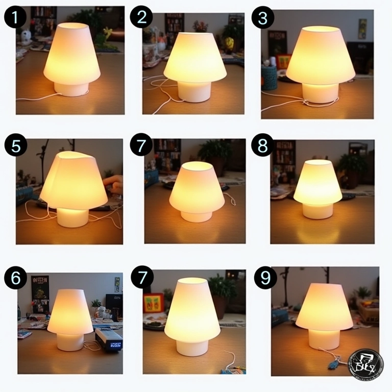 Passo a passo para criar luminária de PVC.