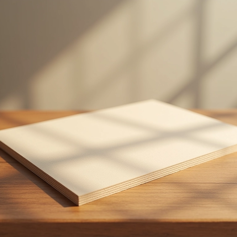 Peça de MDF lisa pronta para ser decorada.