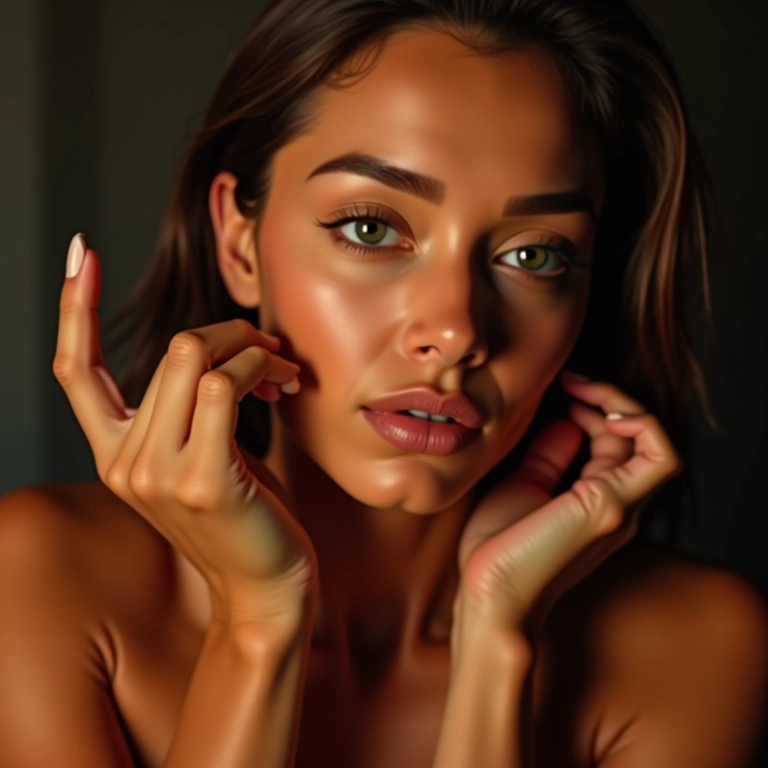 Pontos estratégicos para iluminar o rosto.