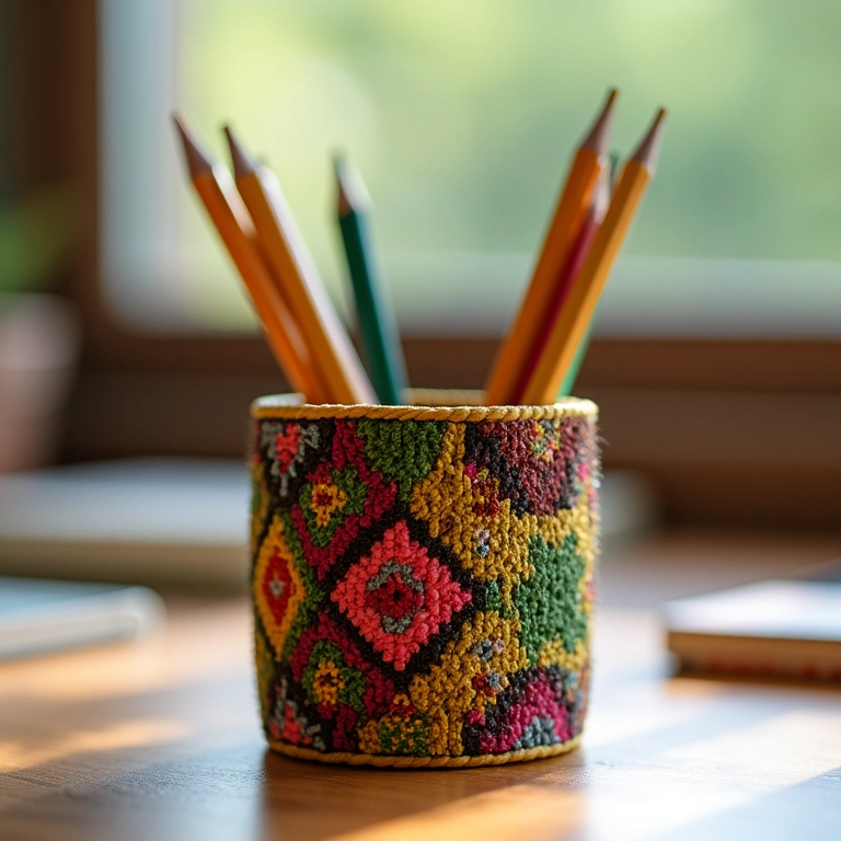 Porta-lápis personalizado para o Dia do Terapeuta Ocupacional.