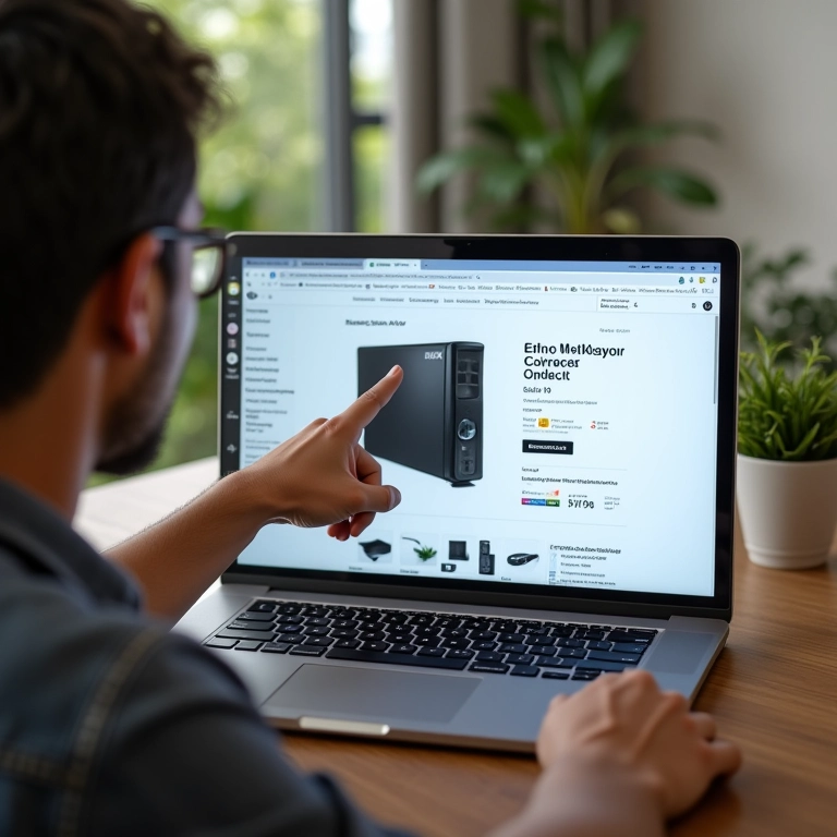 Produto com defeito em loja online.