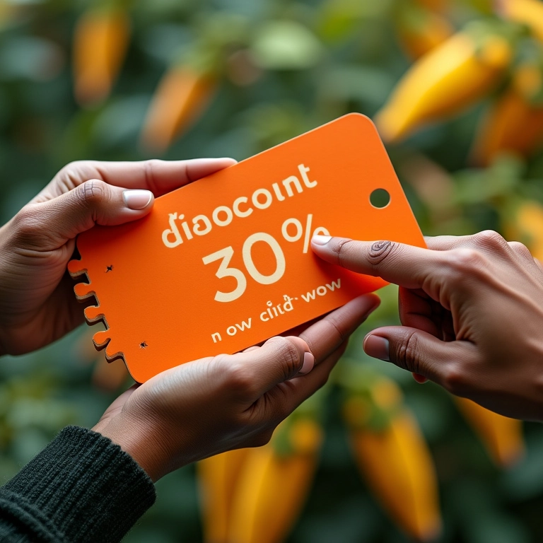 Produto em promoção sendo comprado online.