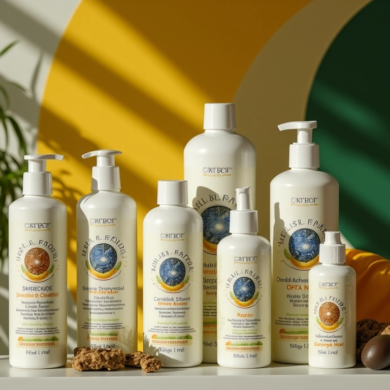 Produtos acidificantes para selar as cutículas do cabelo.