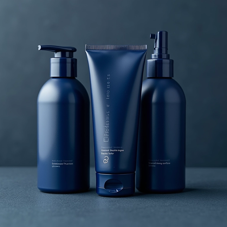 Produtos para cabelos coloridos, shampoo, condicionador e máscara.