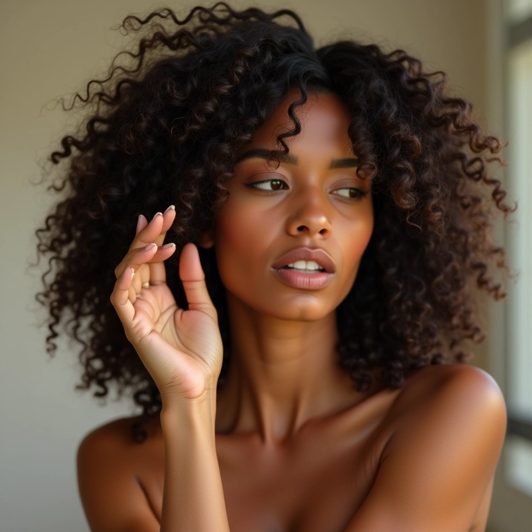 Produtos para controlar o volume do cabelo.