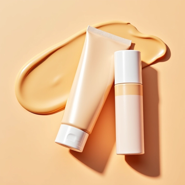 Protetor solar com cor e ativos anti-idade, combo perfeito.